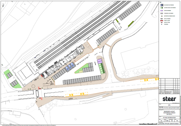 Buxton station plan